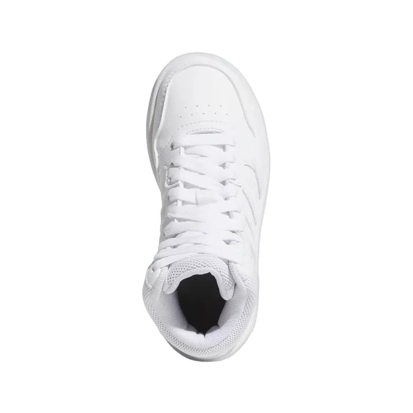 Adidas Hoops Mid 3.0 GW0401 white gray boys' sneakers shoe