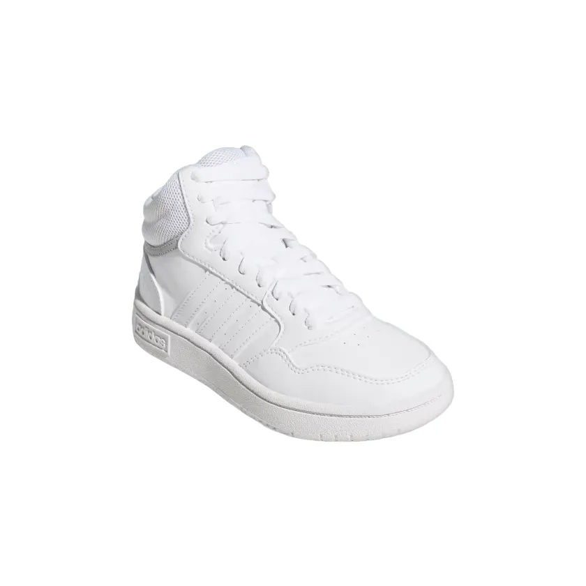 Adidas Hoops Mid 3.0 GW0401 white gray boys' sneakers shoe