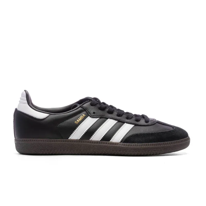 ADIDAS SAMBA OG CBLACK,FTWWHT,GUM5 B75807