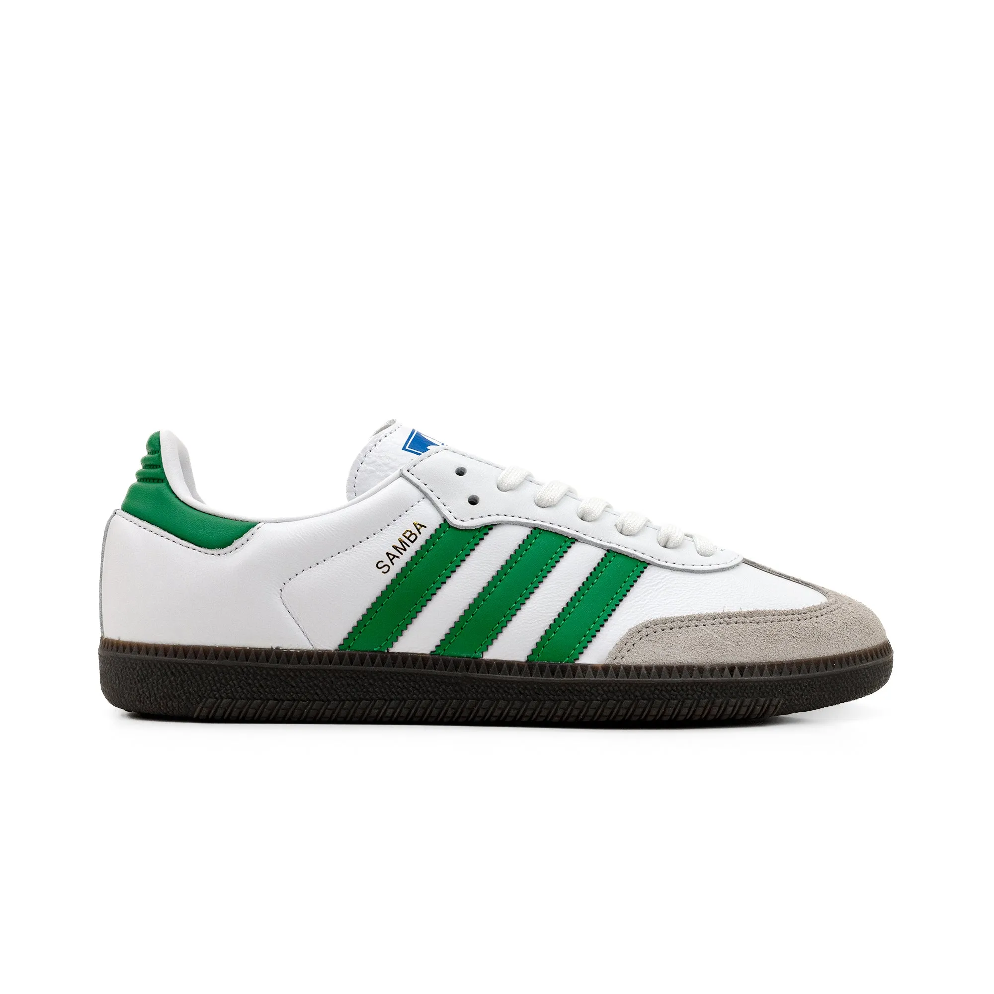 adidas Samba OG Cloud White/Green IG1024