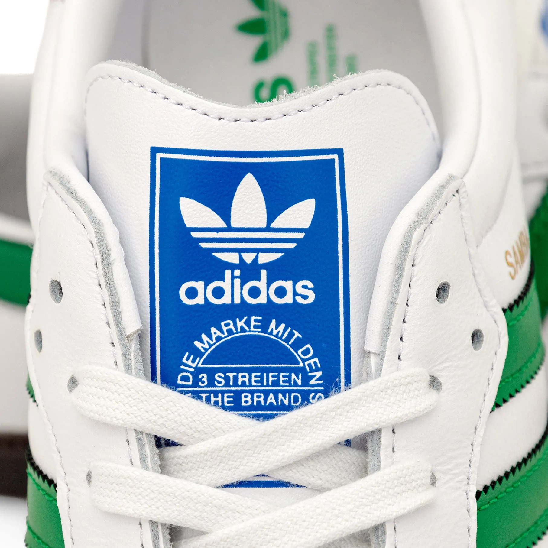 adidas Samba OG Cloud White/Green IG1024