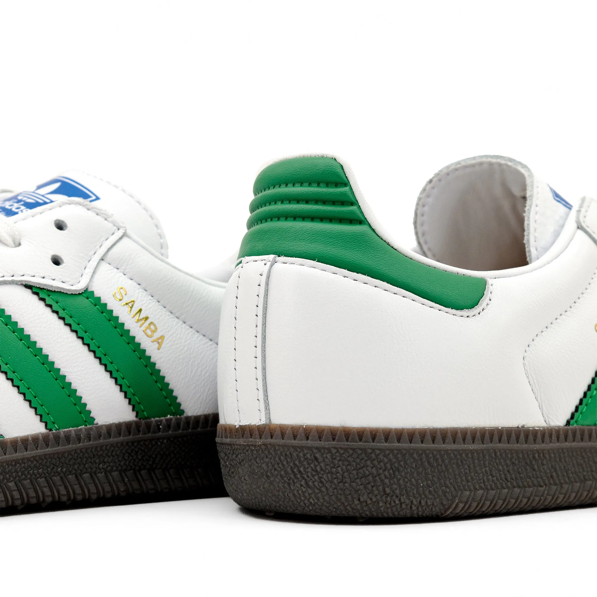 adidas Samba OG Cloud White/Green IG1024