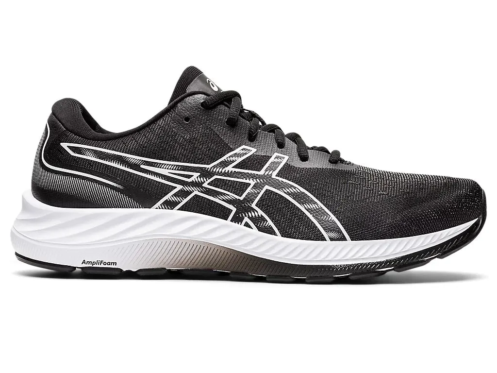 Asics Gel-Excite 9 Men's Running Shoes -  Black/White