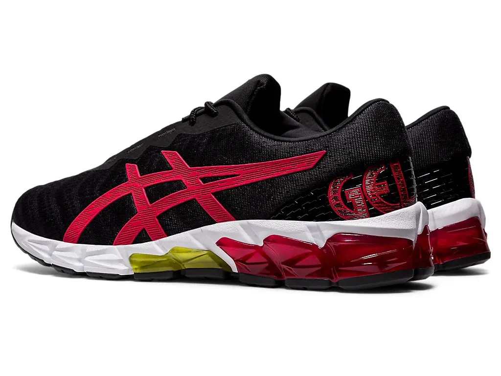 Asics Gel-Quantum 180 5 Men's Running Shoes - Black/Classic Red