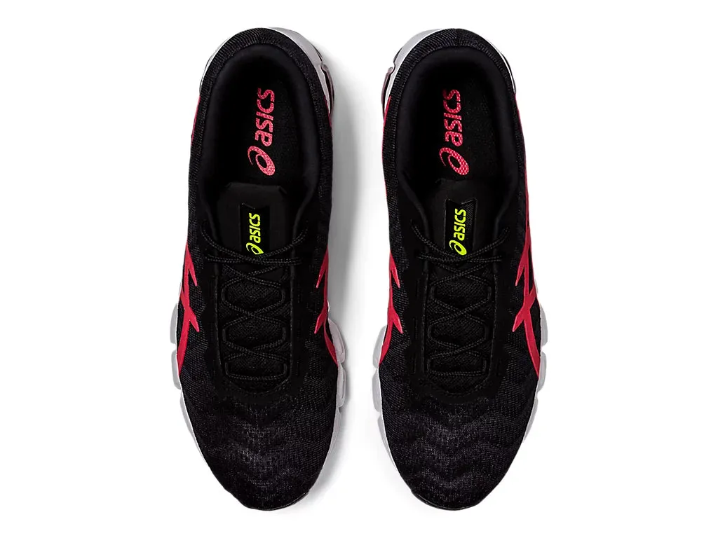 Asics Gel-Quantum 180 5 Men's Running Shoes - Black/Classic Red