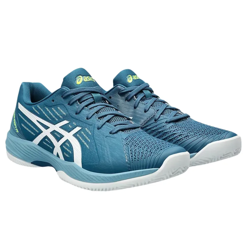 Asics Solution Swift FF Clay Men's Tennis Shoes - Restful Teal/White