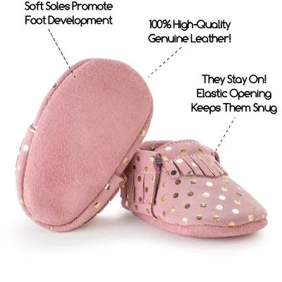 BirdRock Baby - Confetti Moccasins