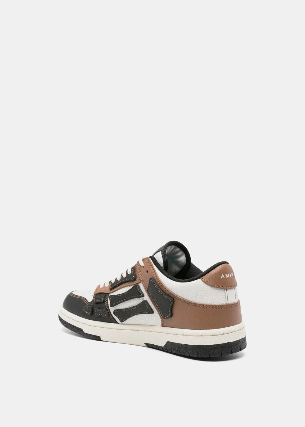 Black & Brown Skeltop Low Sneakers