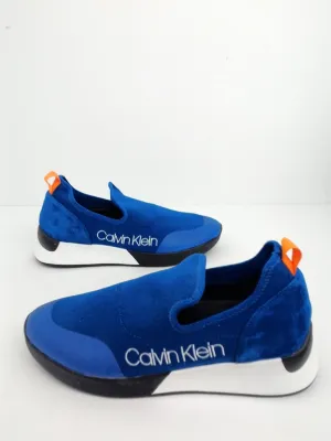 Calvin klein Women's Fashion Blue  Sneaker size 7.5M