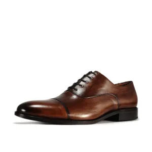 Cap Toe Oxford (rubber Sole) Castagna