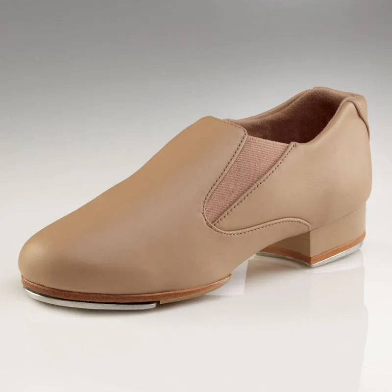 Capezio Adult Riff Slip-On Tap Shoes - Caramel