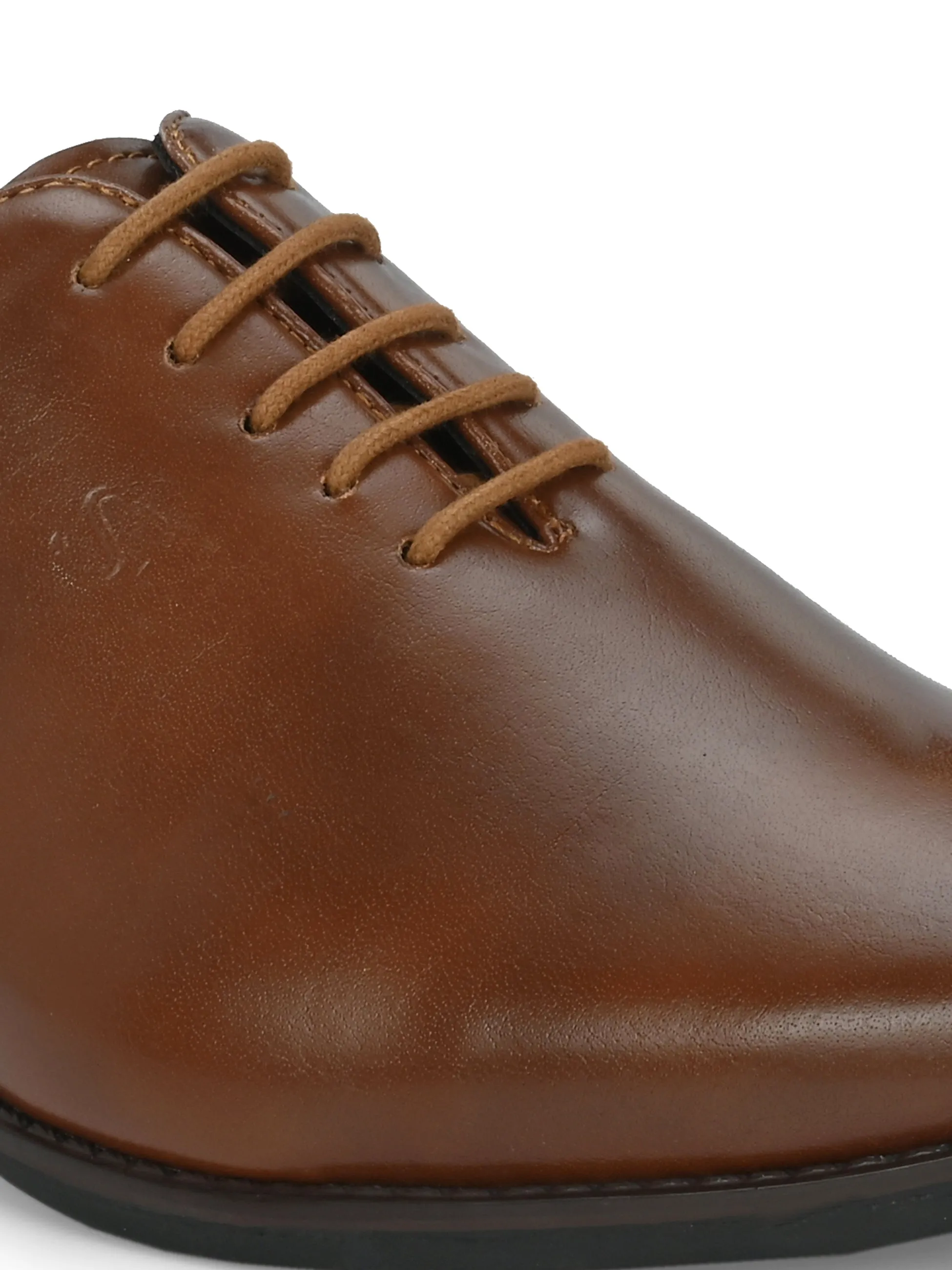 Clan Tan Derby Shoes