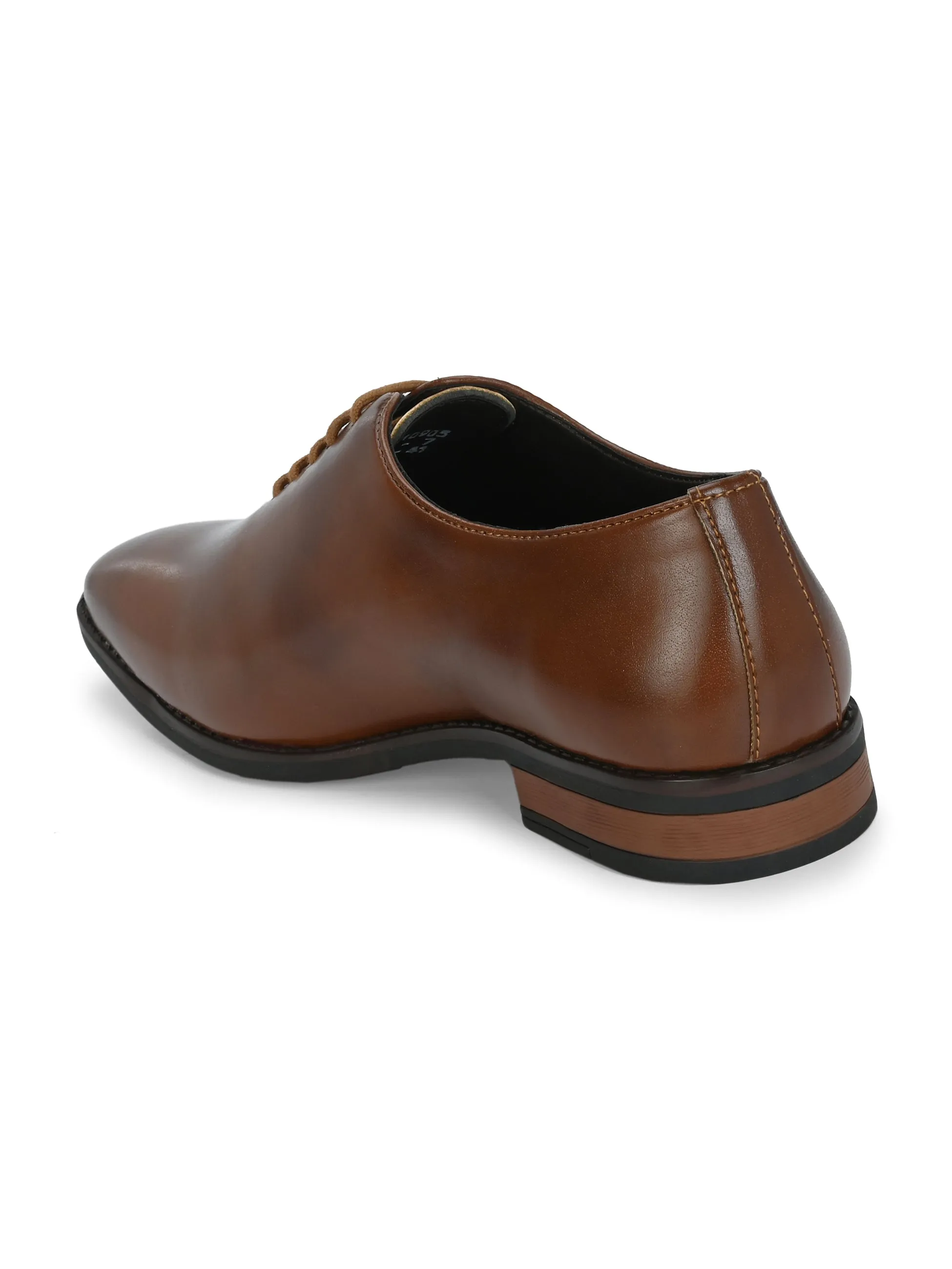 Clan Tan Derby Shoes