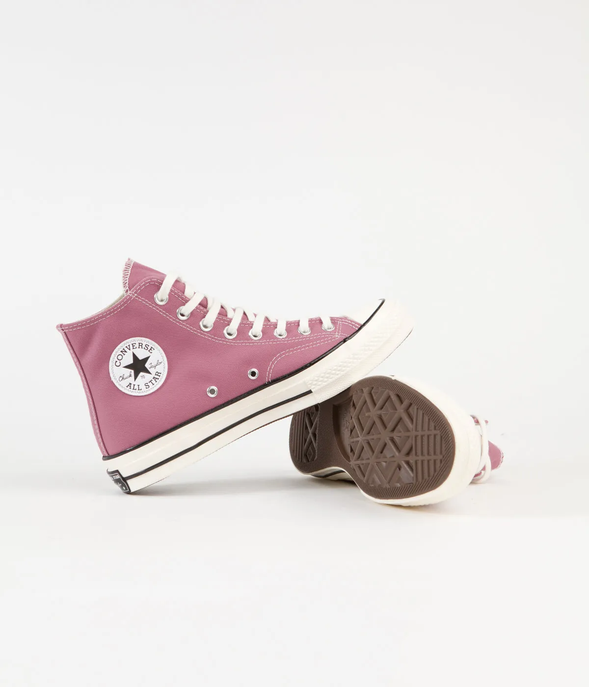 Converse CTAS 70's Hi Recycled Shoes - Pink Aura / Egret / Black