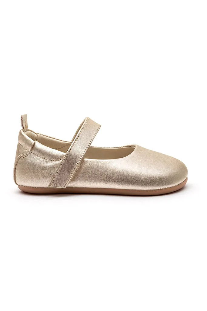 Dolly Mary Jane Shoes - Champagne