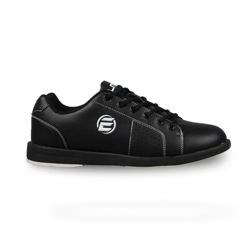 Elite Mens Classic Black Bowling Shoes Wide Width