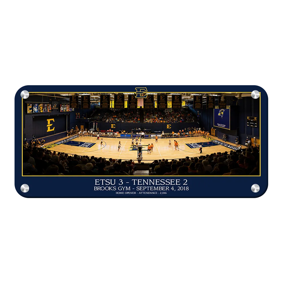 ETSU - Volleyball Home Opener Panoramic