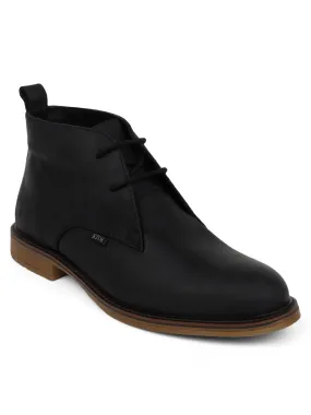 Ezok Black Stan Casual Boots Shoes 2702