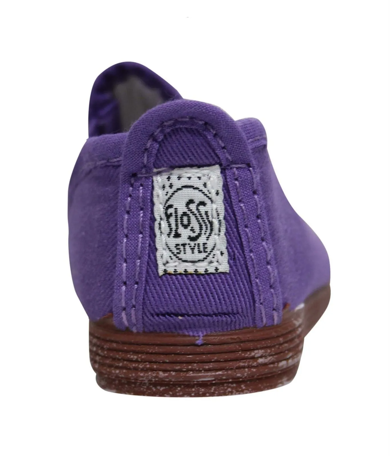 Flossy Style Kids Purple Plimsolls