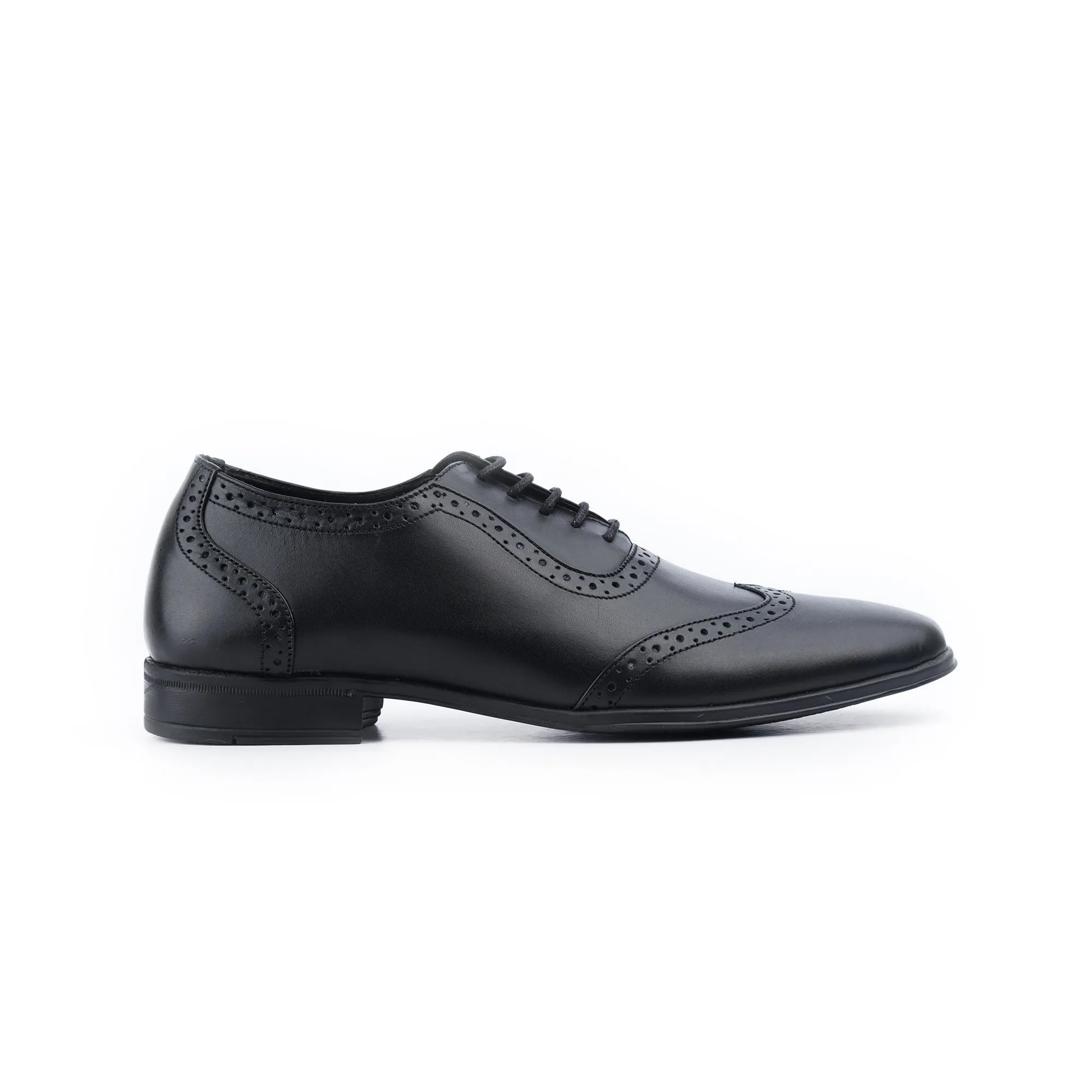 Full Brogue Oxfords-Black