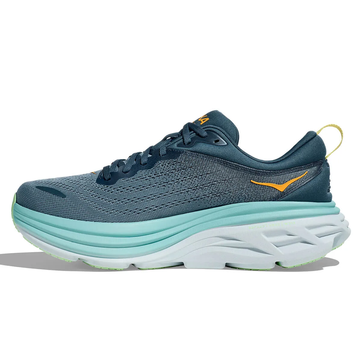 Hoka Bondi 8 Mens | Real Teal / Shadow