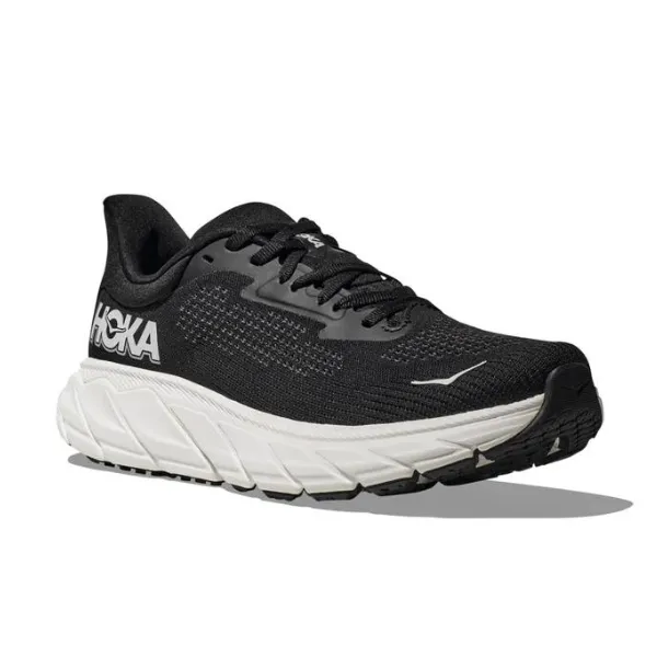 HOKA Women's Arahi 7 (Medium Width) Black/White