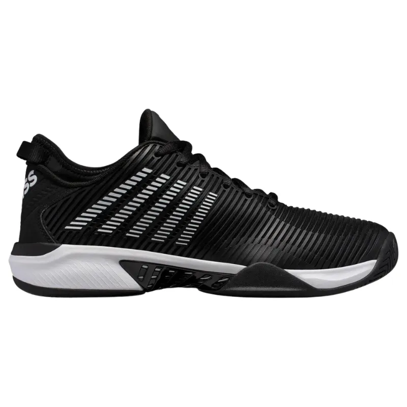 K Swiss Hypercourt Supreme AC Tennis Shoes - Black / White