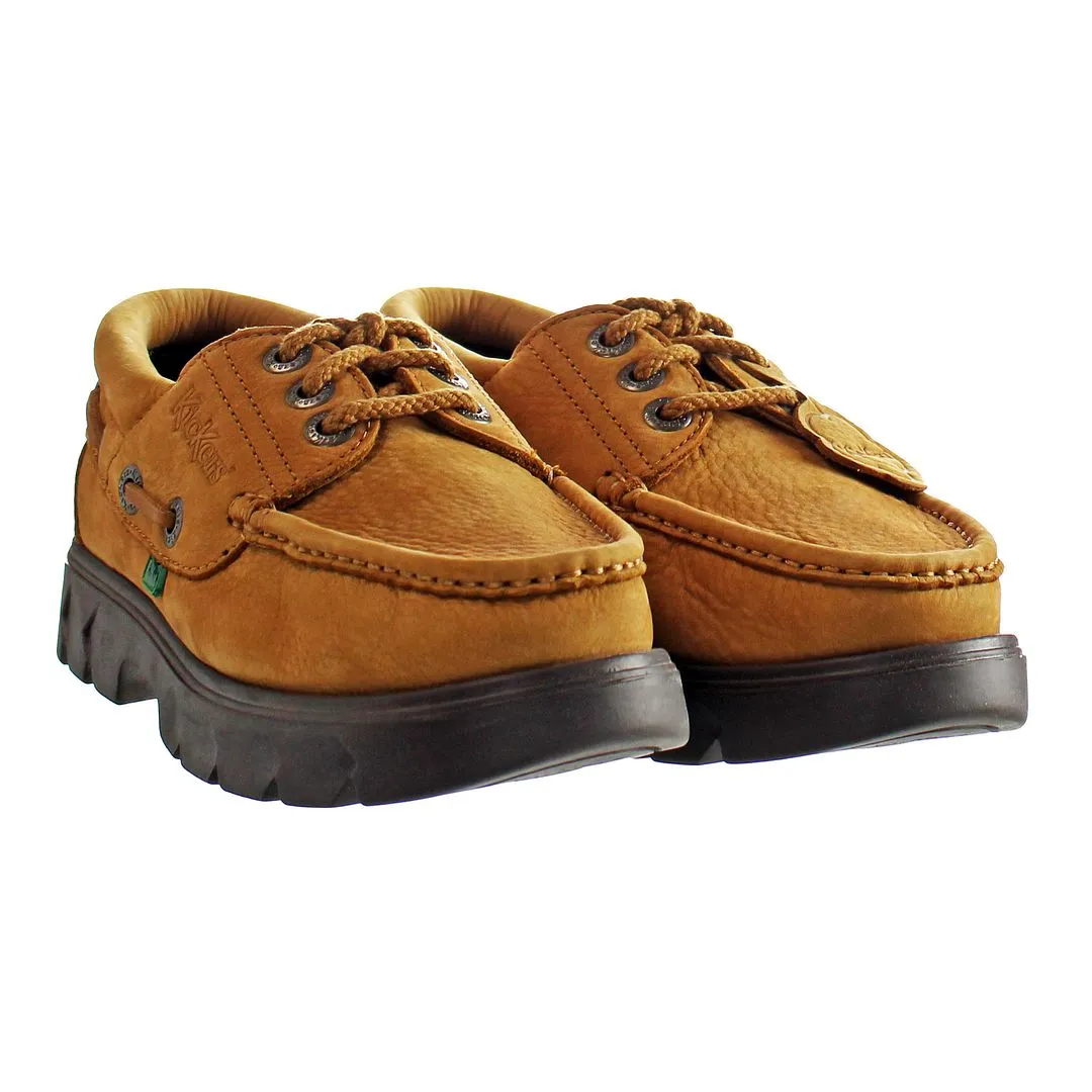 Kickers Lennon Mens Brown Shoes