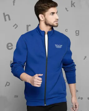 Men Blue Casual Jacket