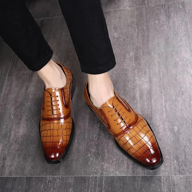 Men's Flat Formal Casual Shoes - Dress Party Business (FM1258)