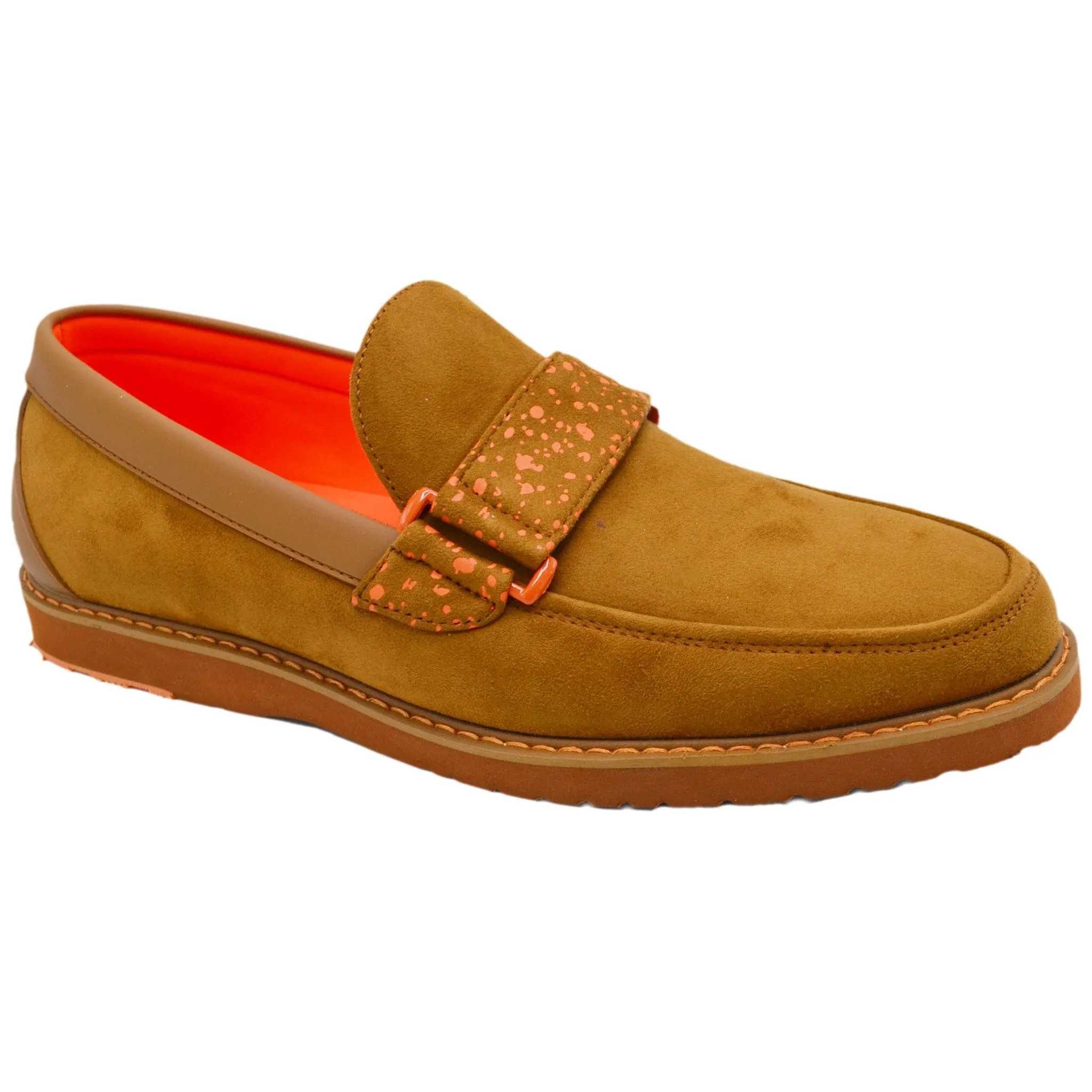 MICROFIBER PENNY LOAFER/ smoothie