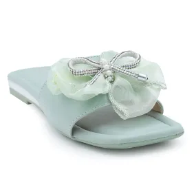 Mint Green Formal Slipper 035274