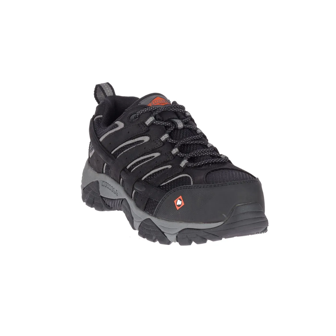 Moab Vertex Vent Men's Composite-Toe Work Shoes Wp Black