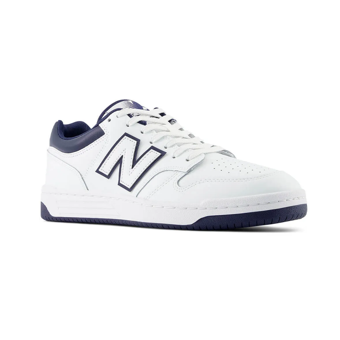 New Balance 480 White - Navy