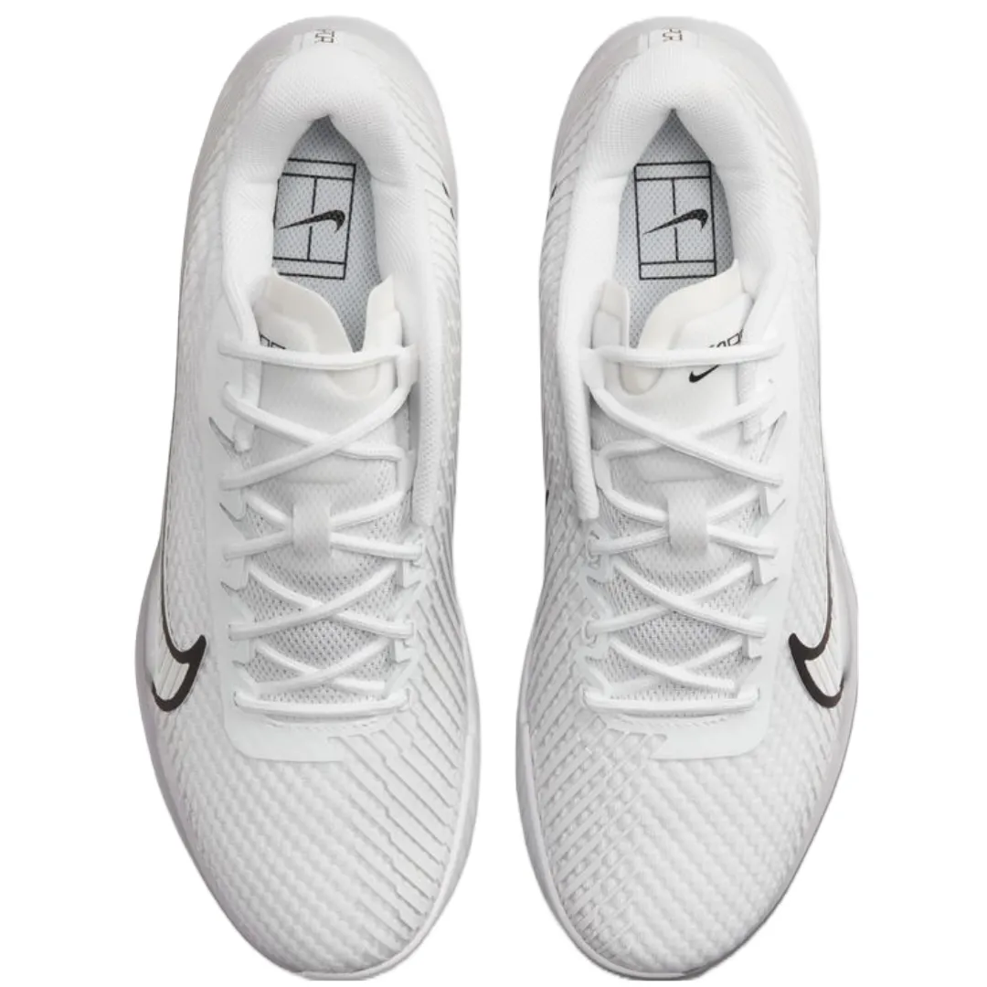 Nike Court Air Zoom Vapor 11 Men's Hard Court Tennis Shoes -  White/Black-Summit White