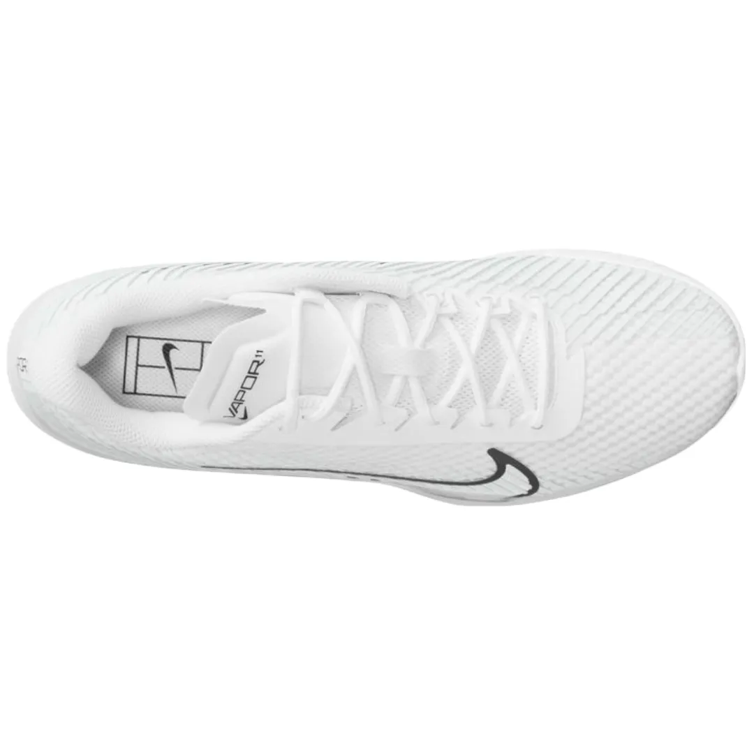 Nike Court Air Zoom Vapor 11 Men's Hard Court Tennis Shoes -  White/Black-Summit White