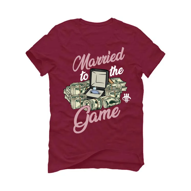 Nike Dunk Low "Valentine's Day" 2023 Maroon T-Shirt (Married To The Game)