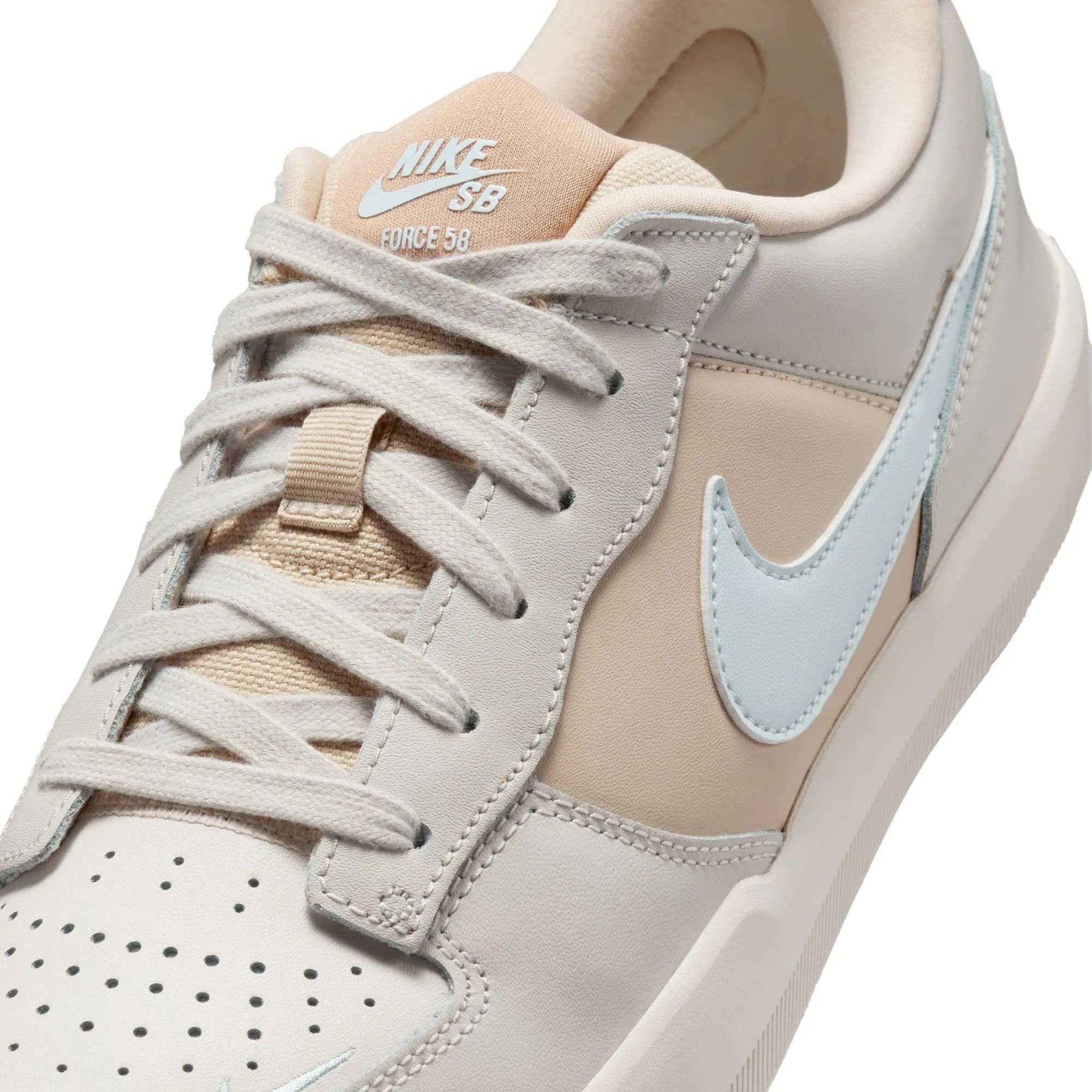 Nike SB Force 58 Premium - Lt Bone/Glacier Blue-Sanddrift-Hemp