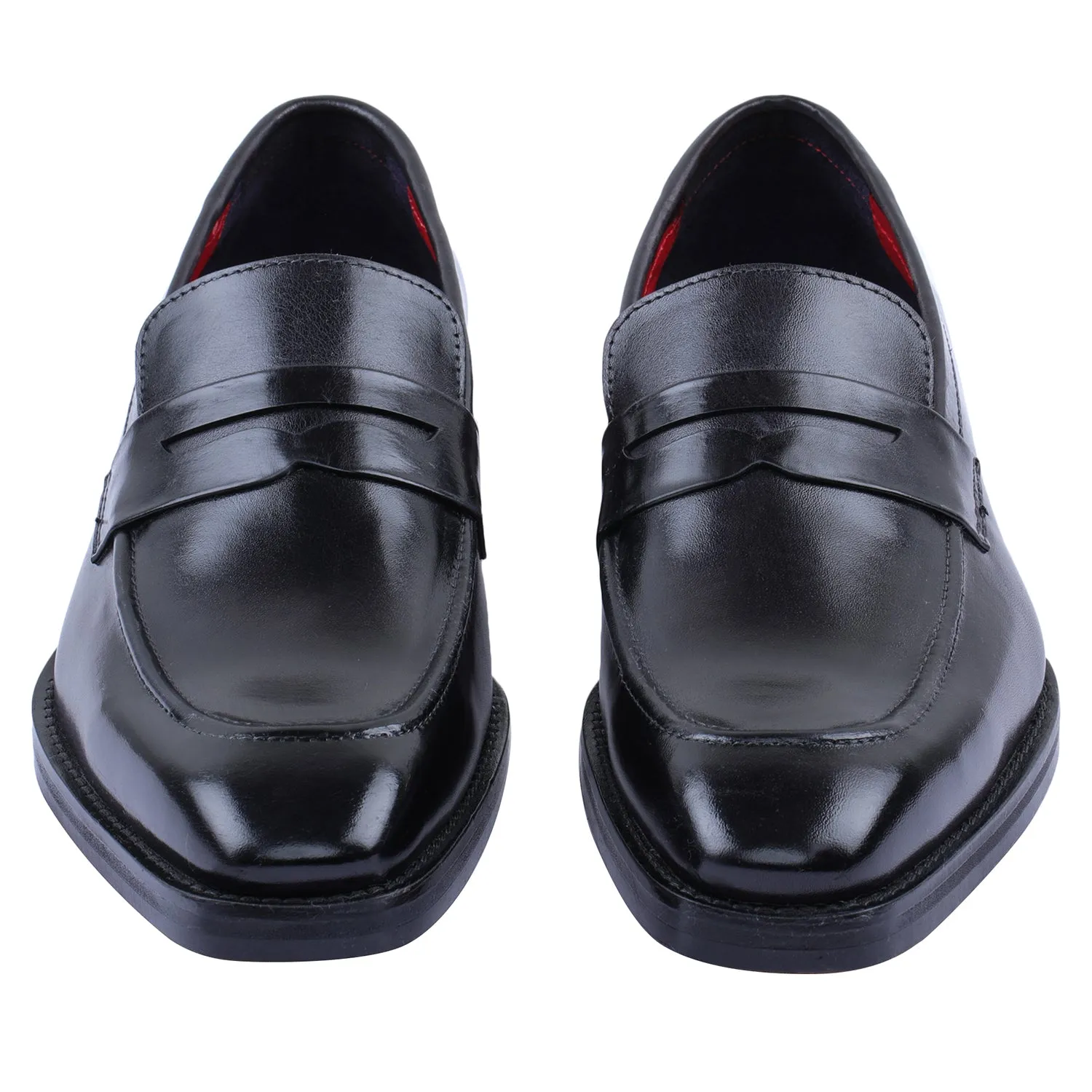 Penny Loafers - Dark Black