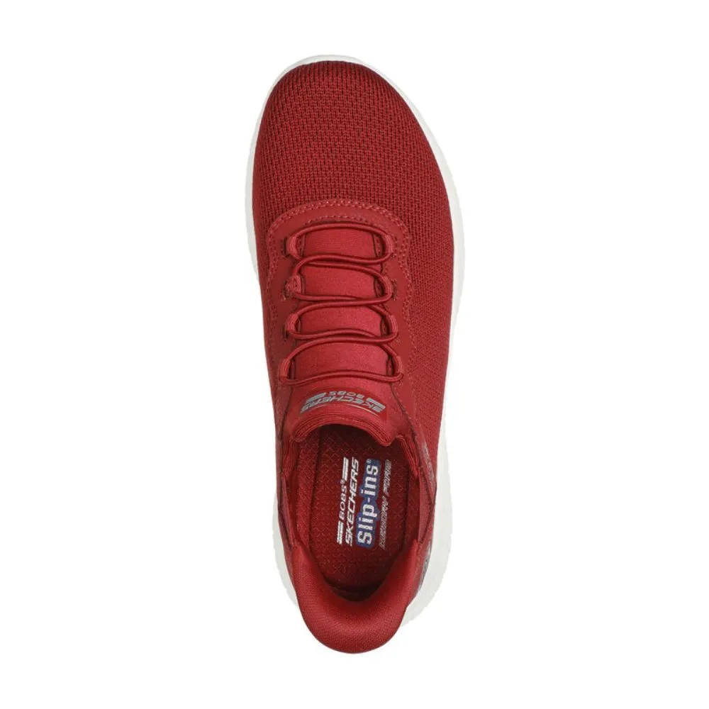 Skechers Womens Slip-ins: Bobs Sport Squad Chaos - Red