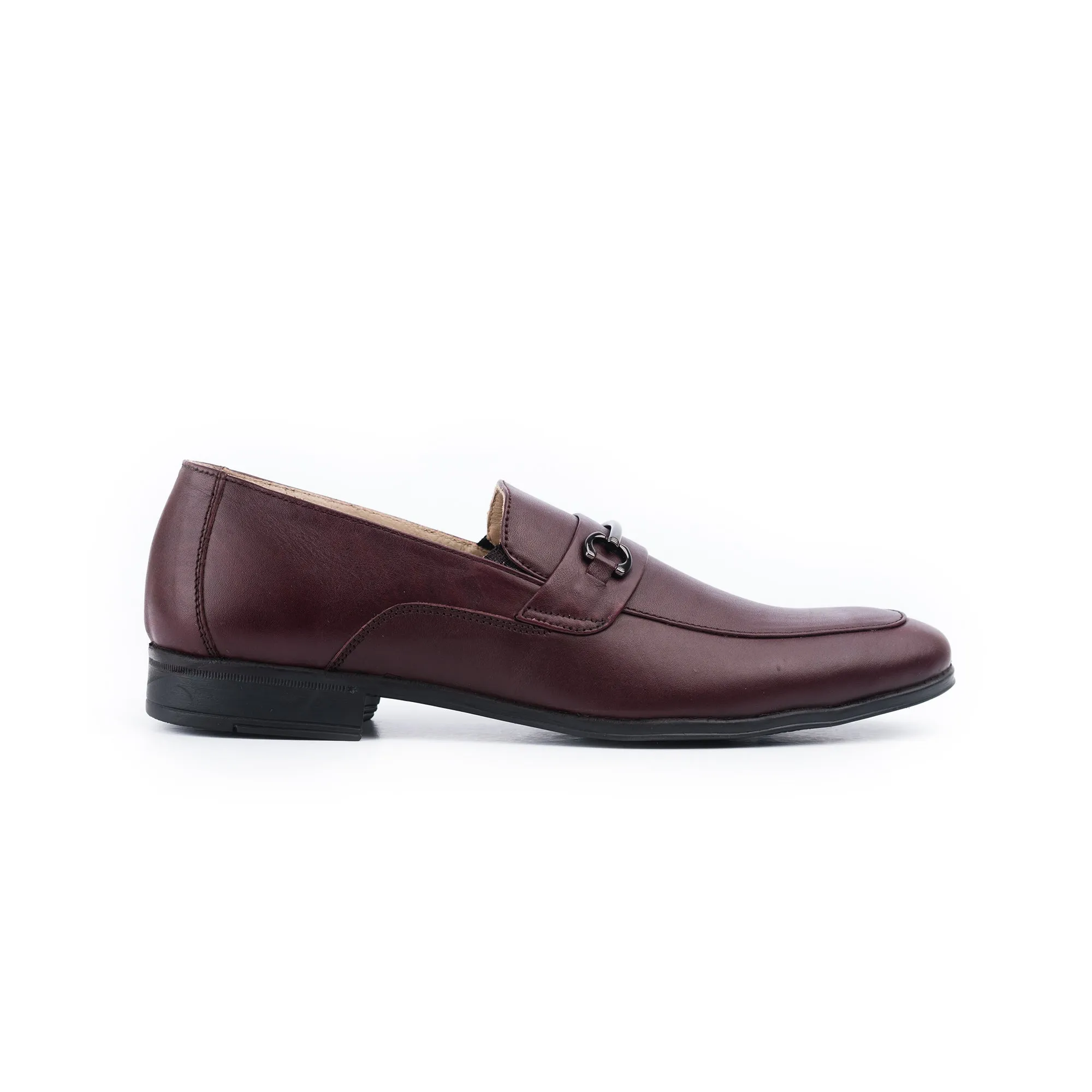 Smart & Sleek Loafers-Maroon