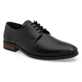 Topline Black Derby Shoes