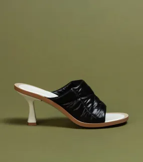 Varunah Mules in Black Nylon