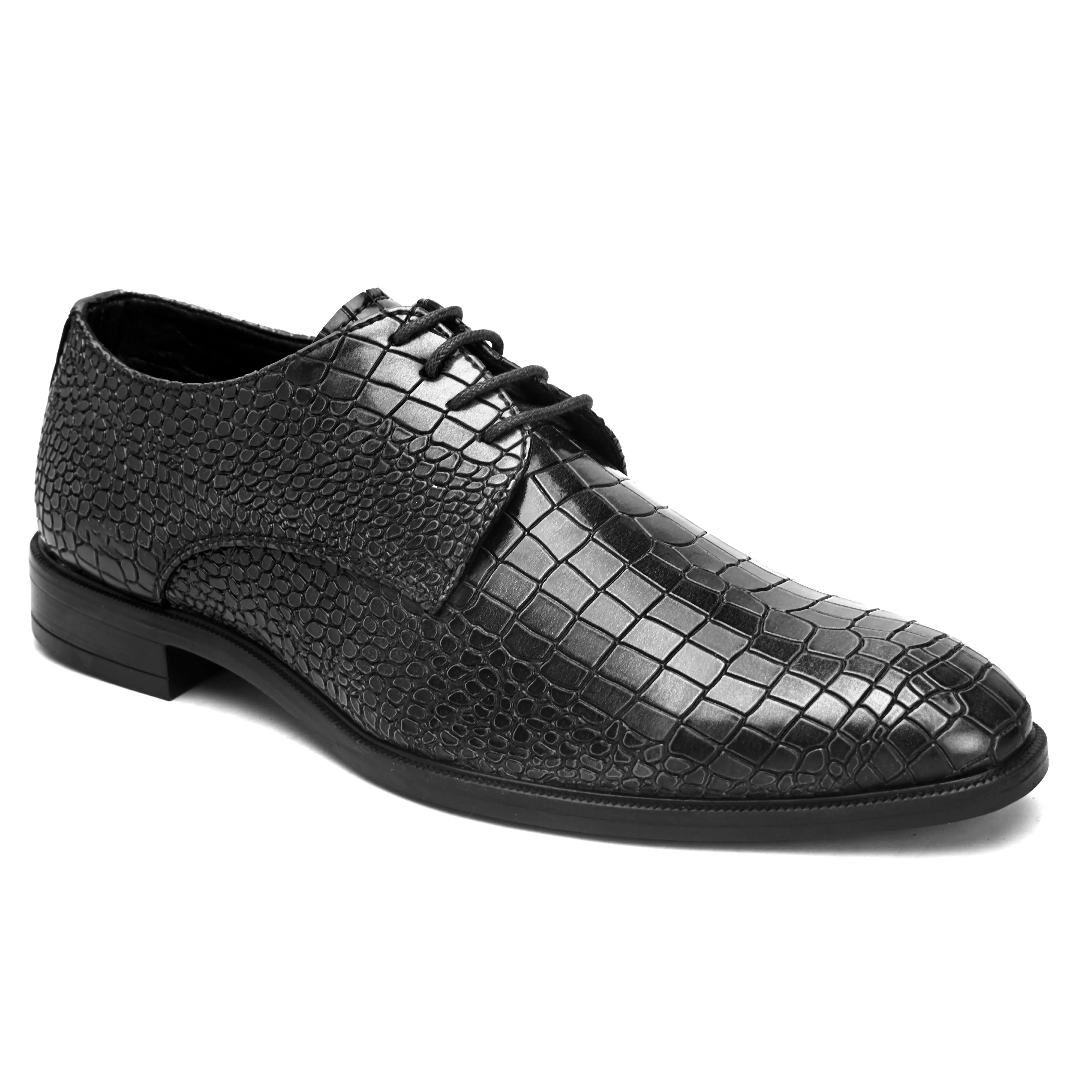 Venus Silver Derby Shoes