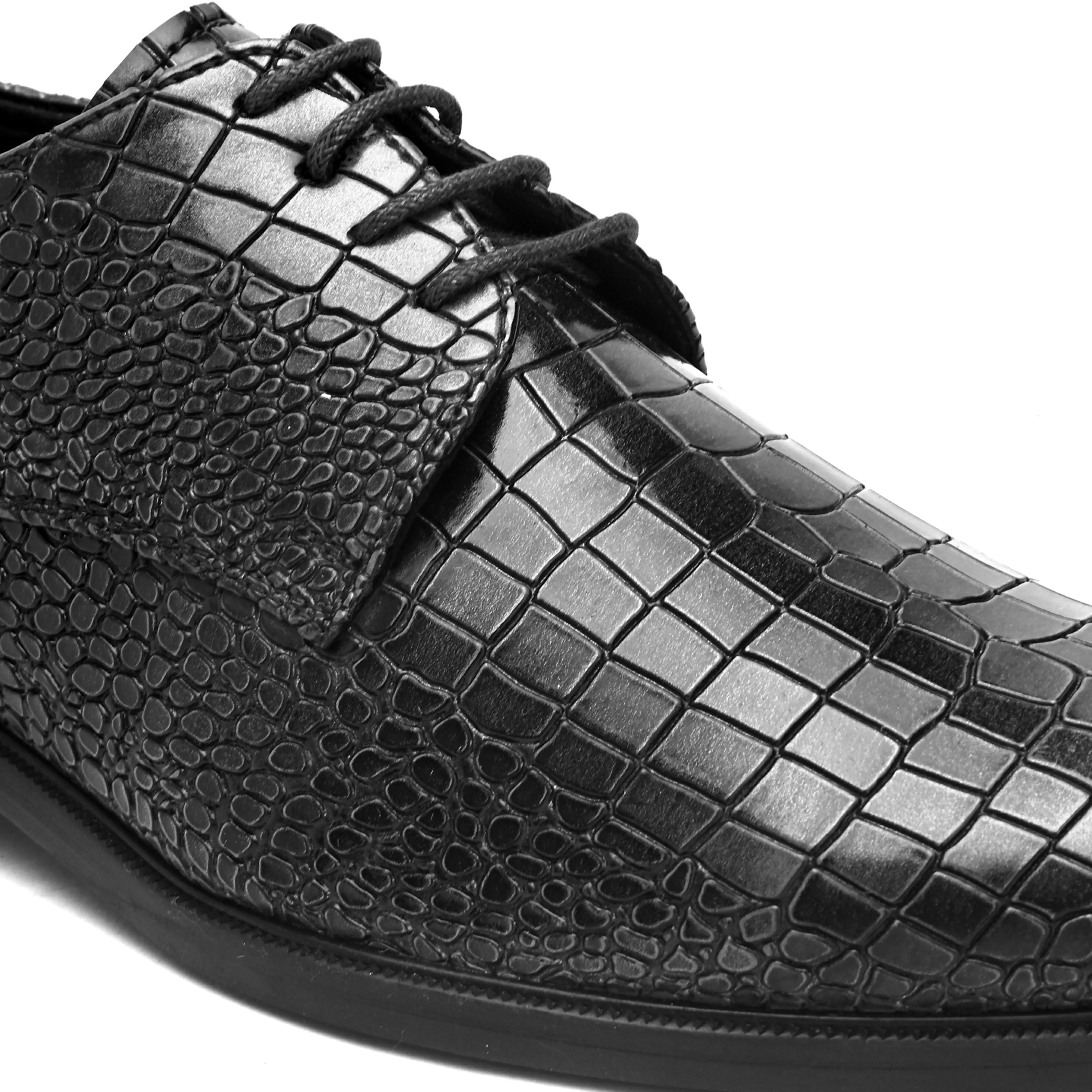 Venus Silver Derby Shoes