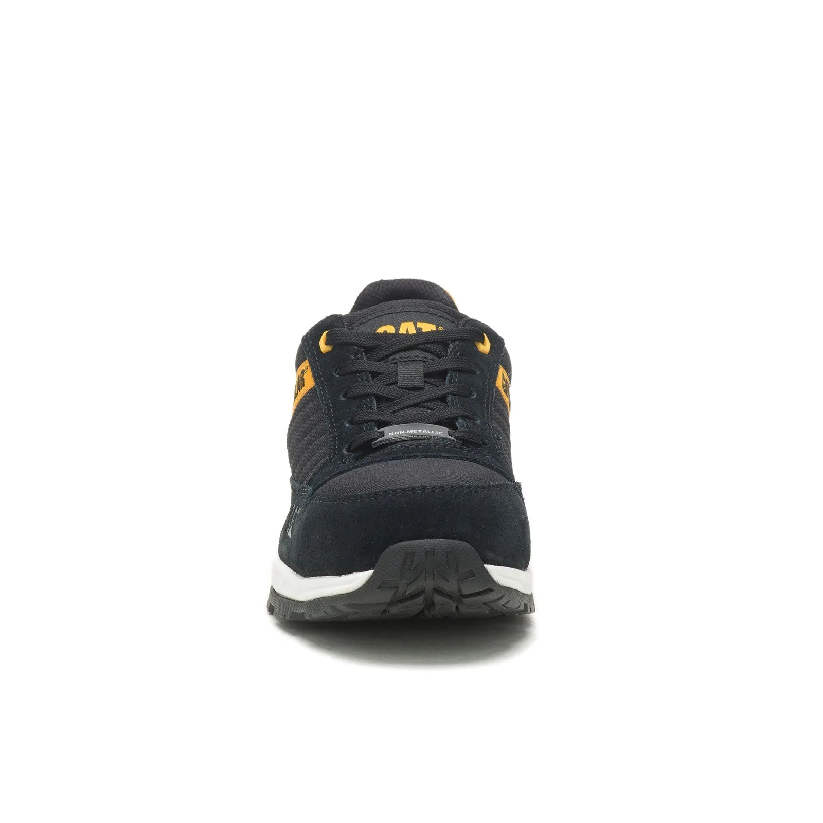 Venward WoMen's Composite-Toe Work Shoes Black/Cat Yellow