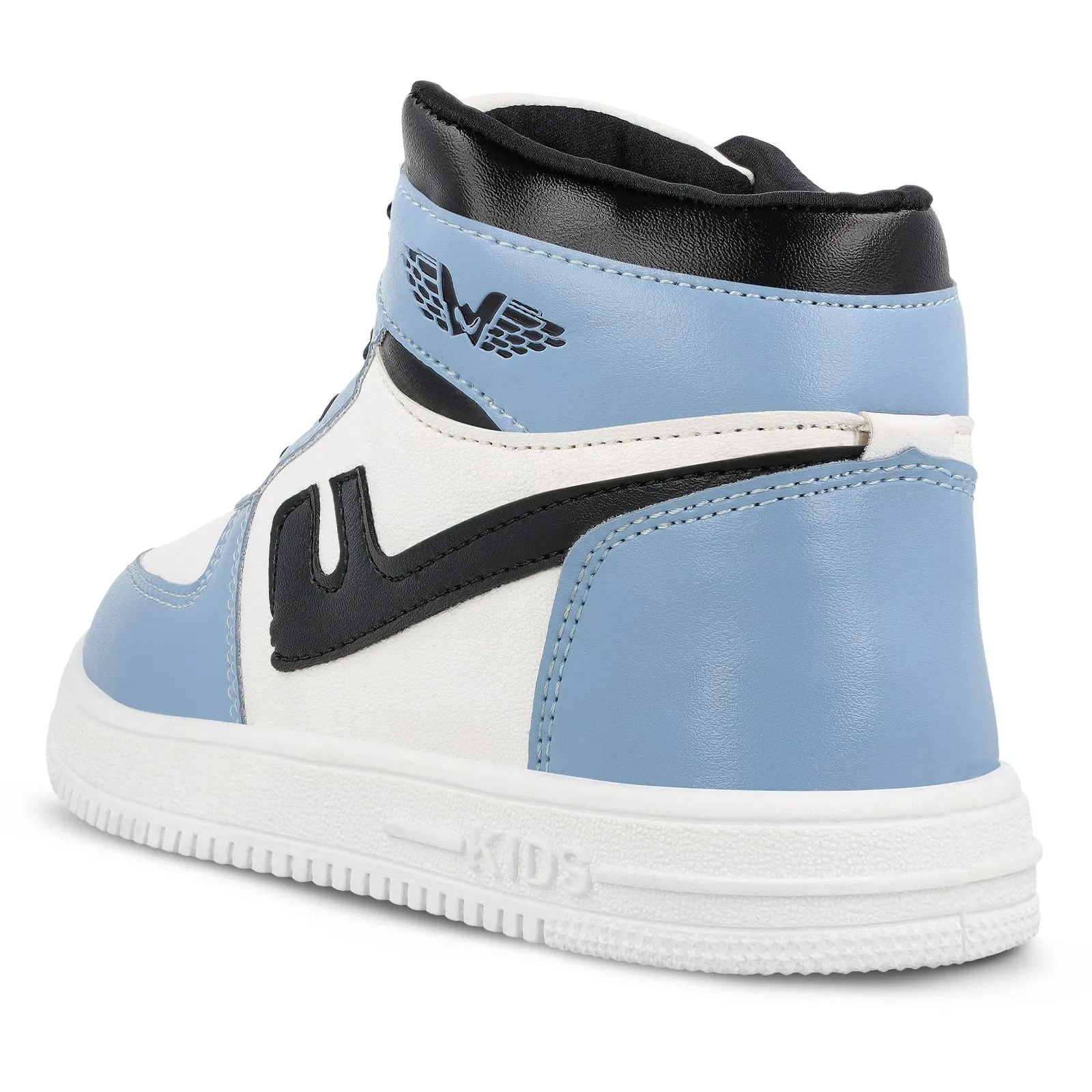 Walkaroo Kids Shoes - WK380 White Blue