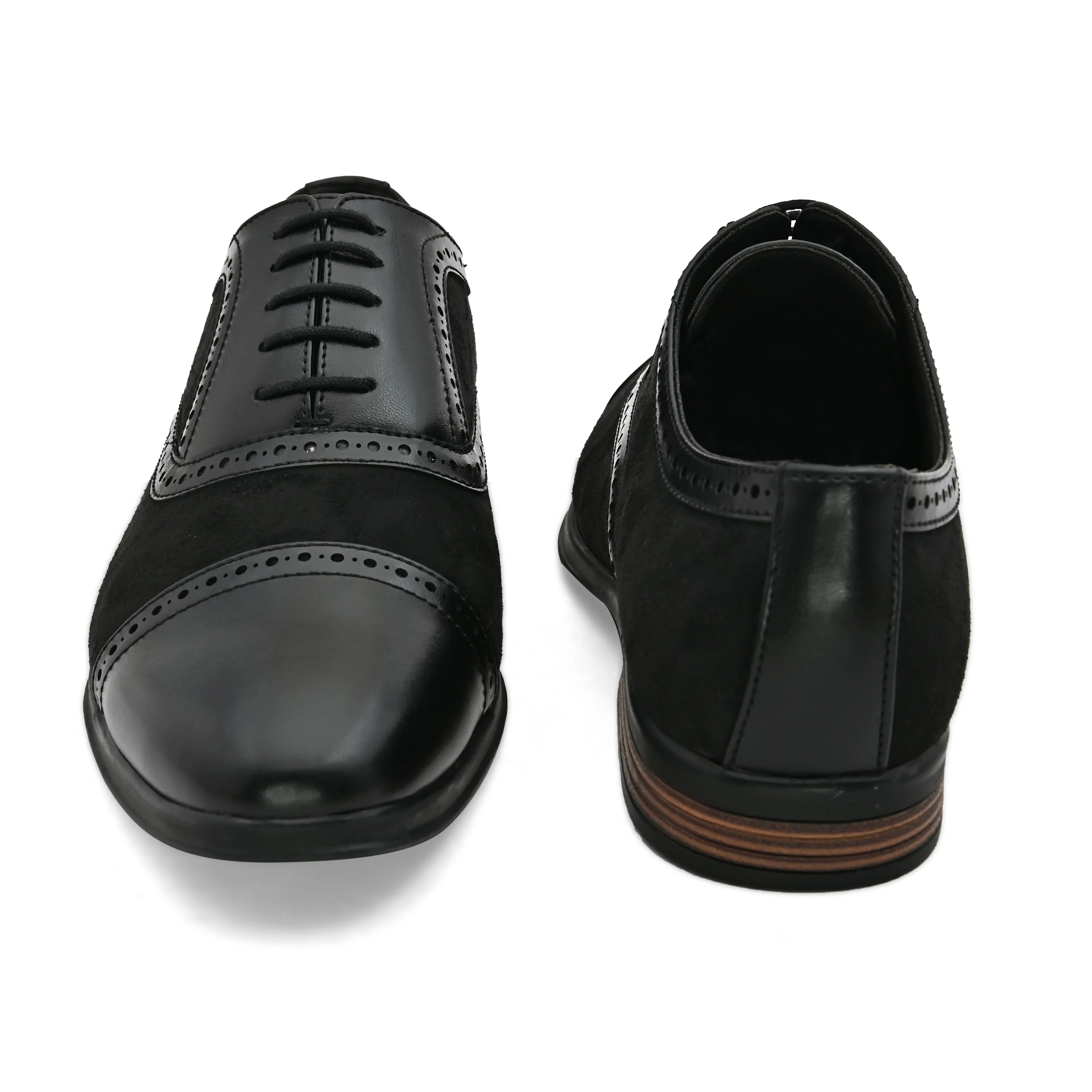 Zurich Black Oxford Shoes