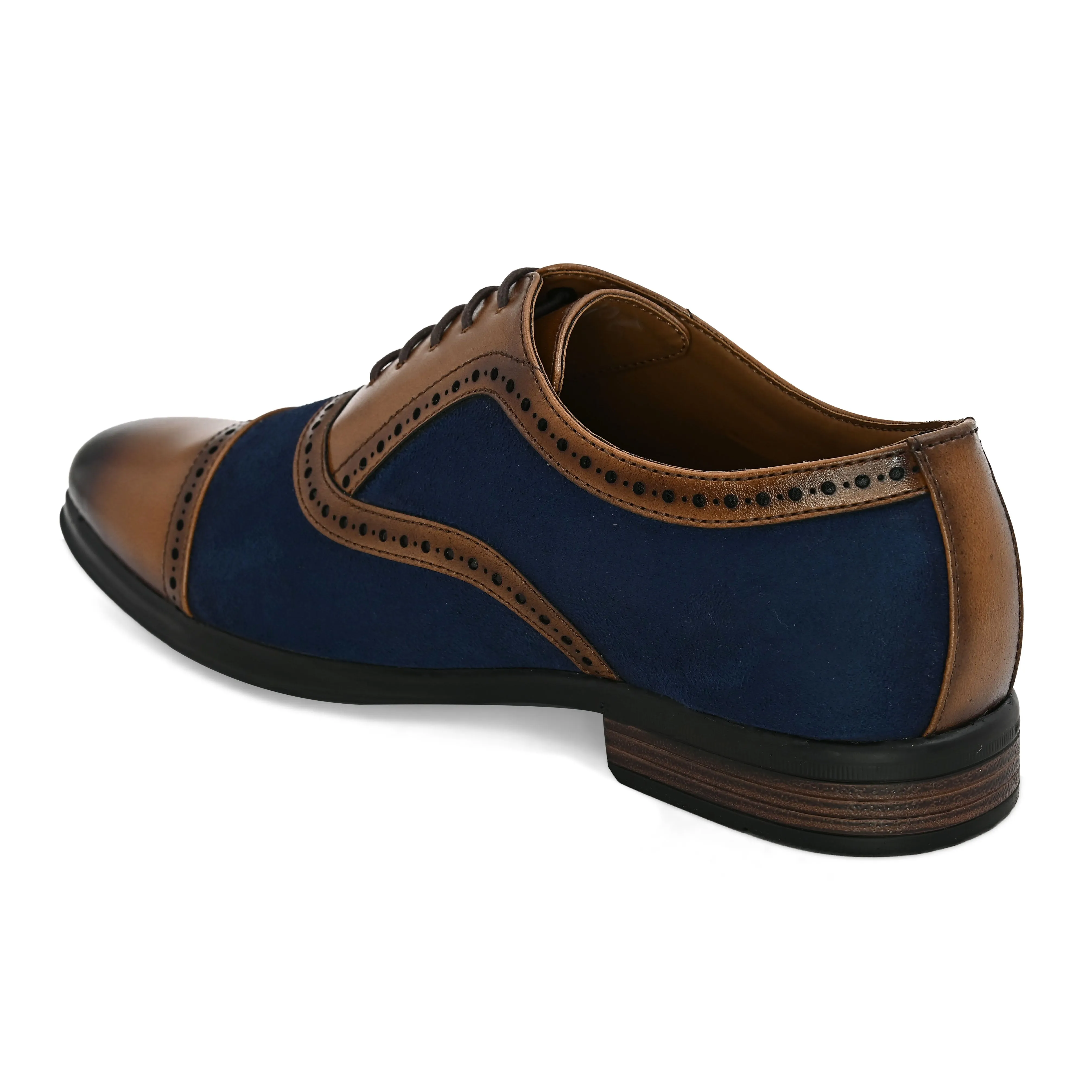 Zurich Tan Oxford Shoes